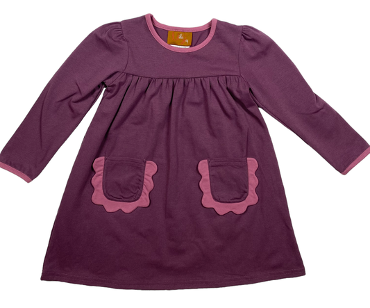 Izzie Dress--Plum