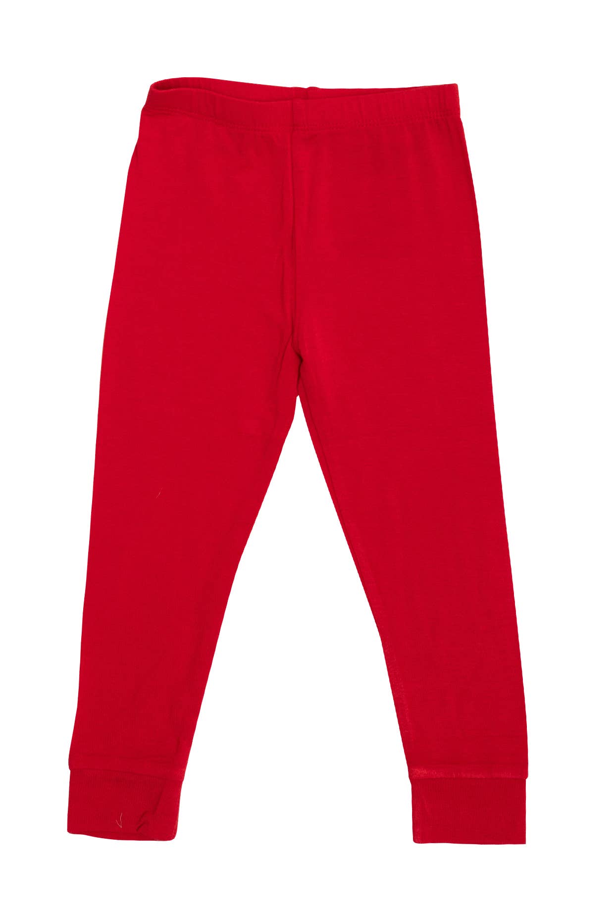 True Red Long Sleeve Henley Pajamas