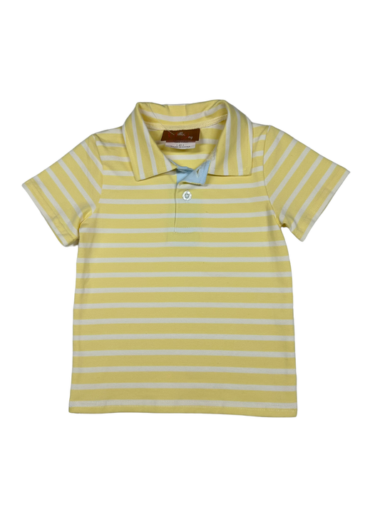 Bennett Shirt--Yellow Stripe