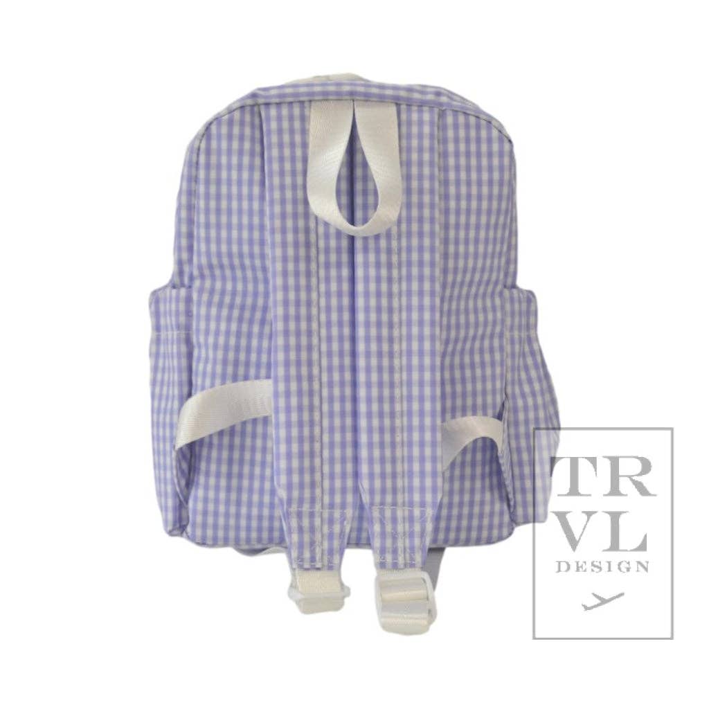 Mini Backer - Gingham Lilac