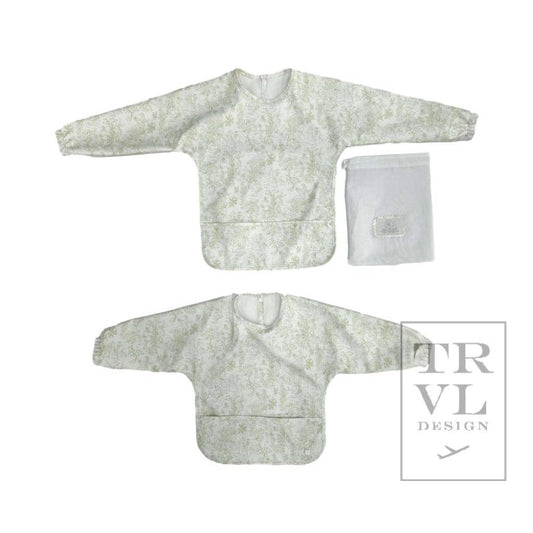 Perfect Smock Small - Bunny Toile Green -6 mth-24 mth