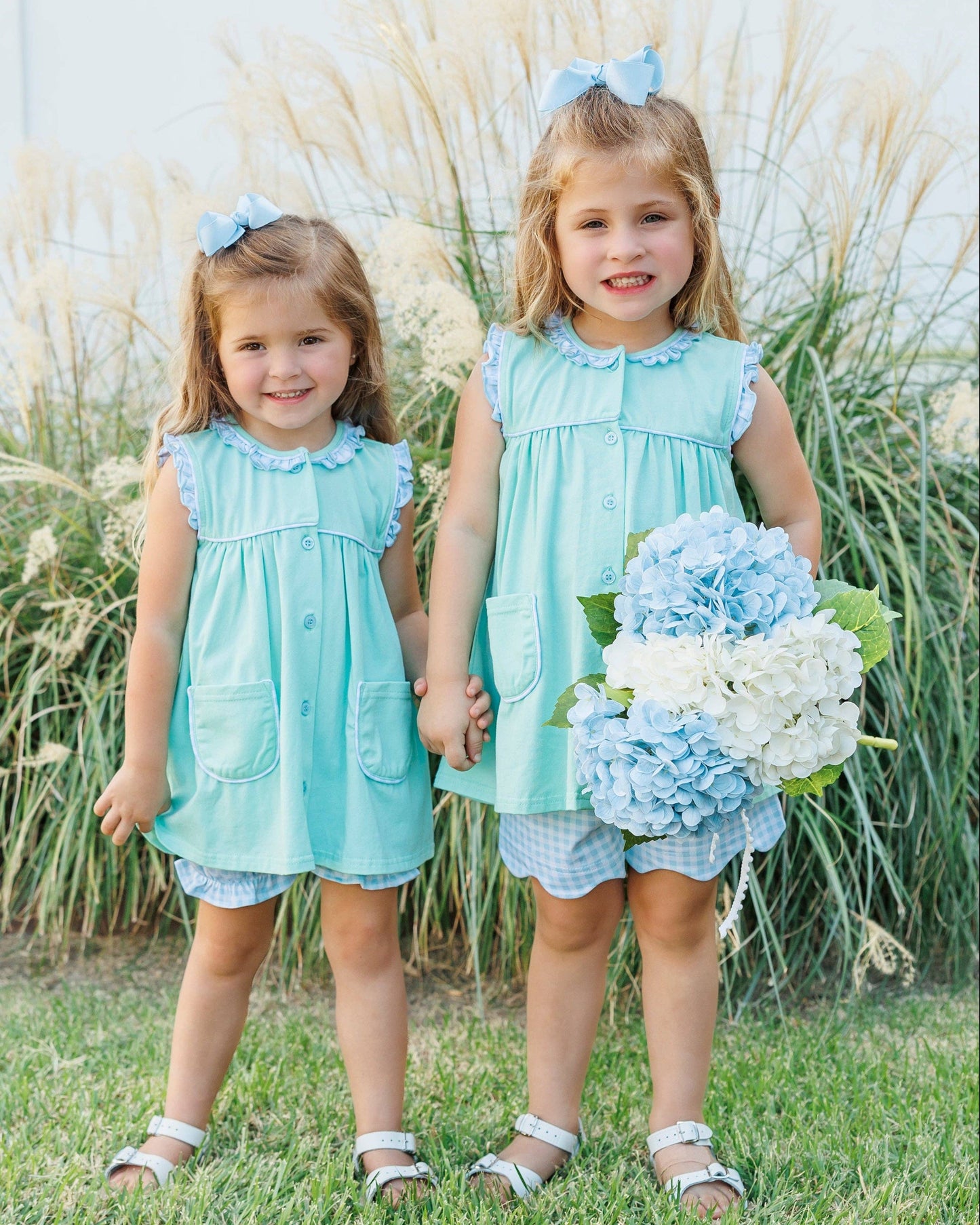 Harper Scallop Short Set