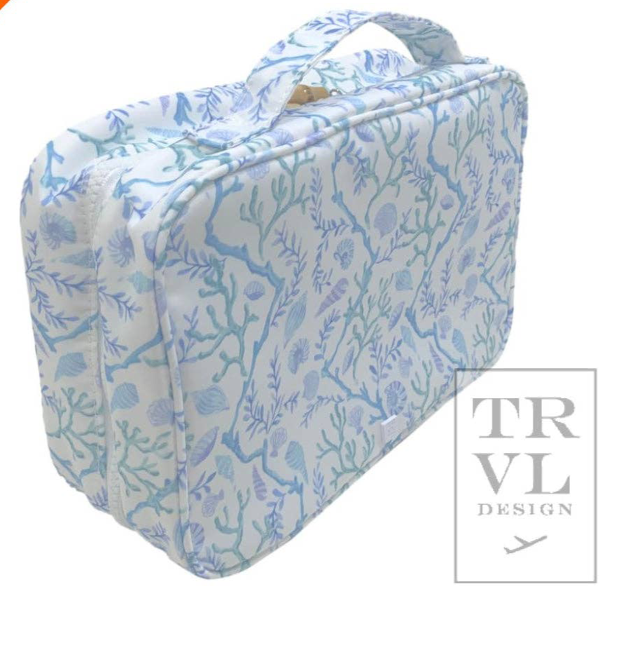 BUNDLE UP2 Hanging Toiletry Bag - CORAL VINE