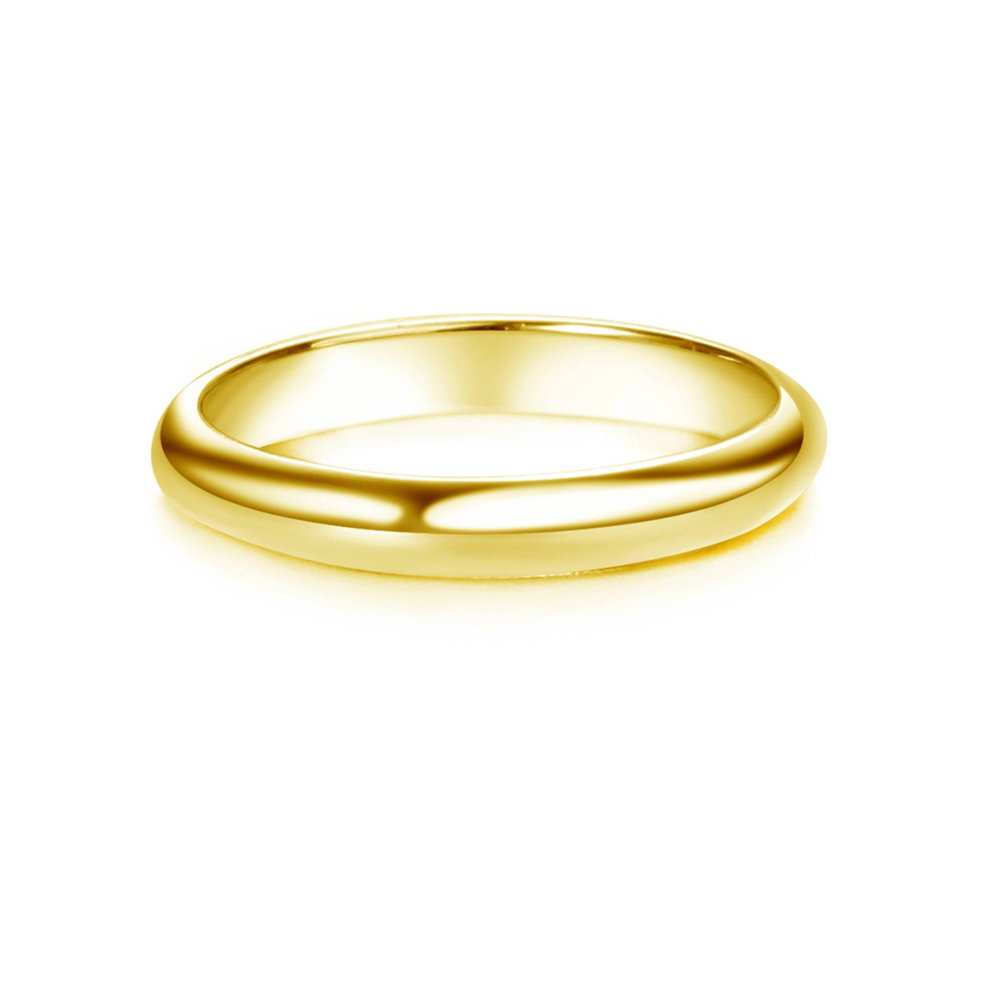 14K Gold-Plated Gold Band Baby Ring