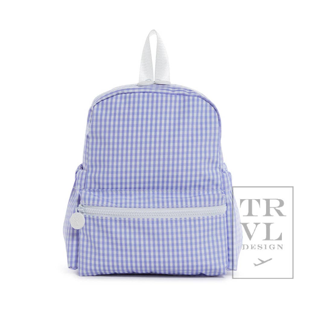 Mini Backer - Gingham Lilac