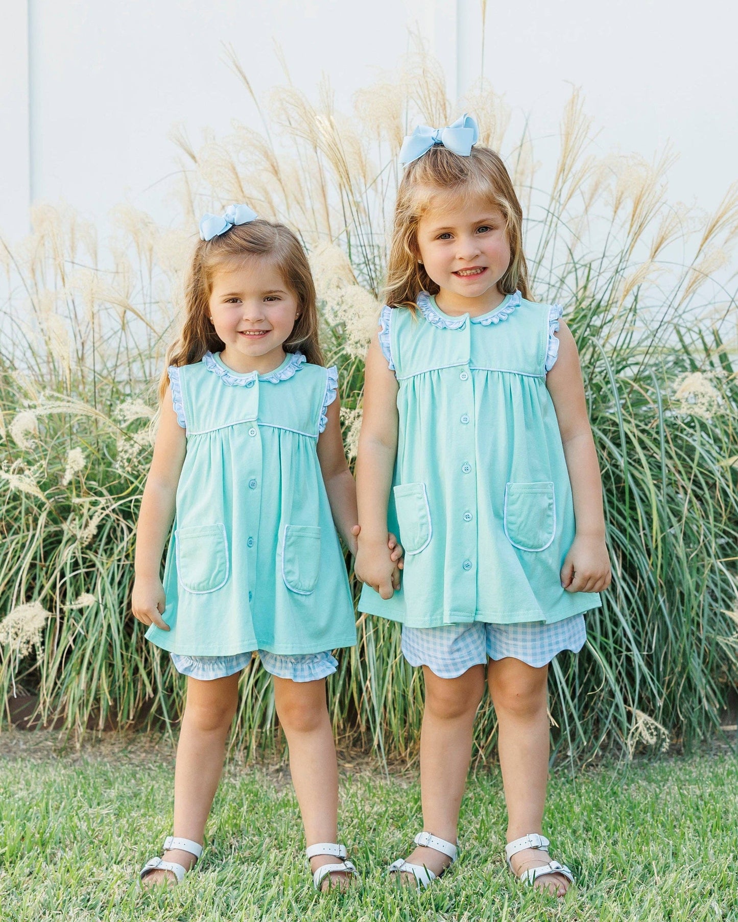 Harper Scallop Short Set