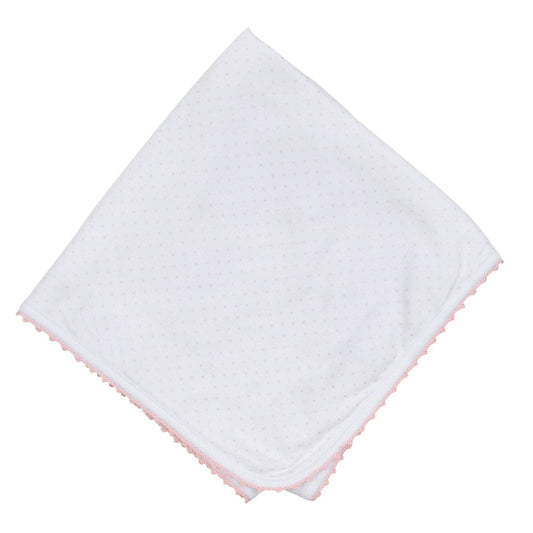 Little Love Pink Receiving Blanket