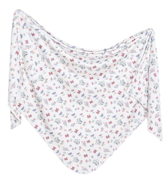 Copper Pearl Minnie Mouse Bowtique Swaddle
