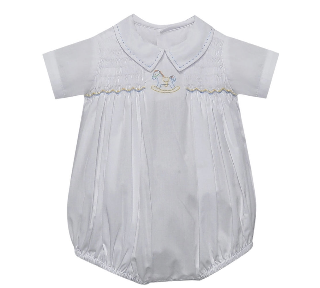 Emerson Boy Bubble- Rocking Horse