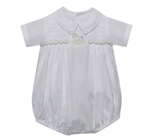 Emerson Boy Bubble- Rocking Horse