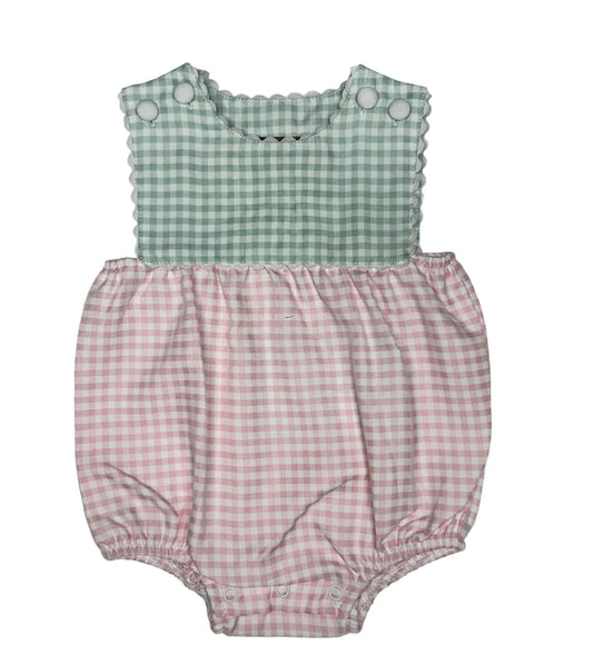 Karsyn Bubble--Pink & Green