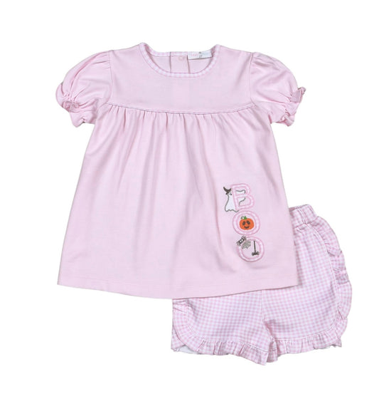 Spooky Pink Pima Set