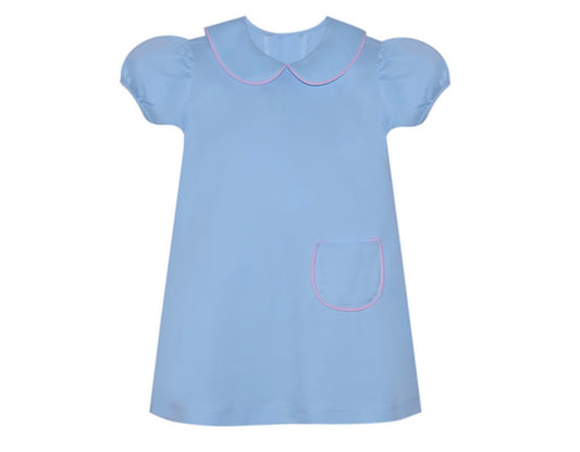 Gemma Knit Dress - Blue