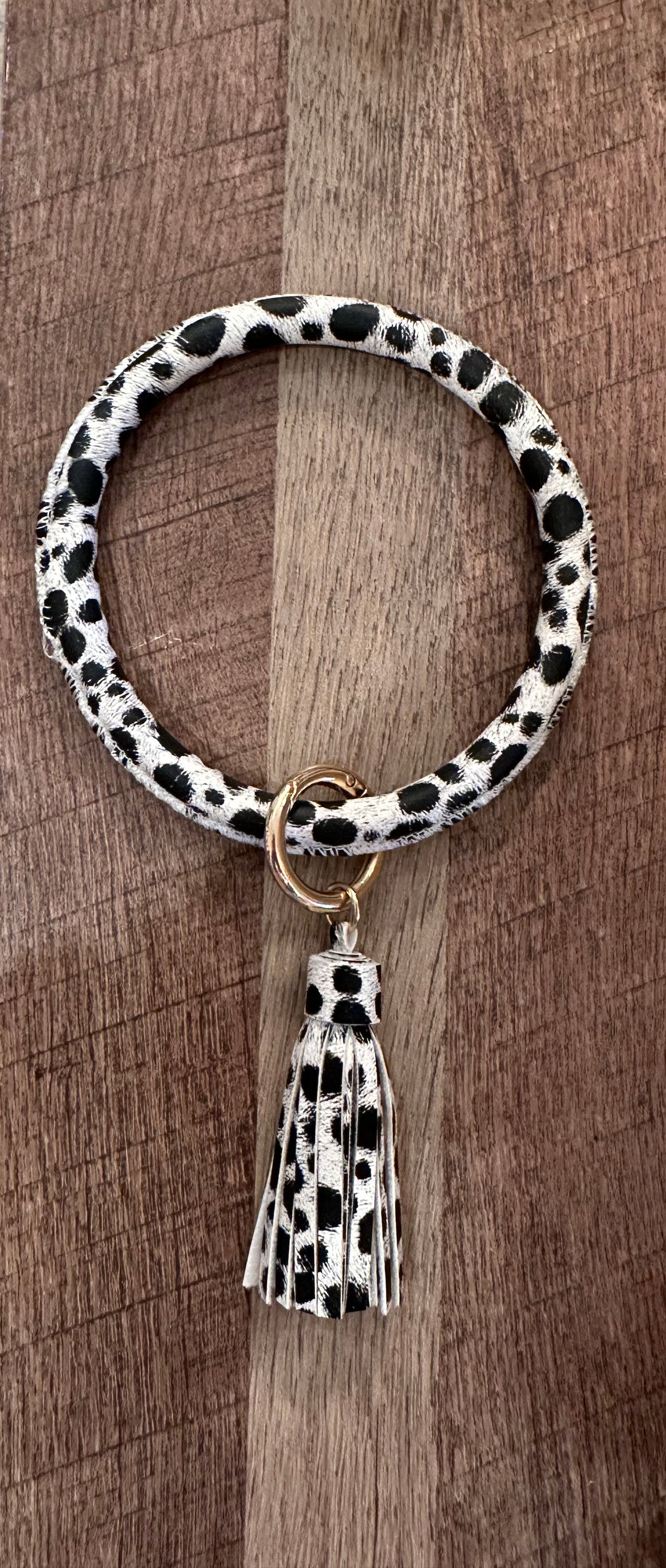 Leopard Bangle Keychain