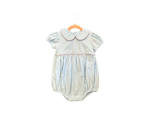 Kate Knit Girl Bubble- Blue