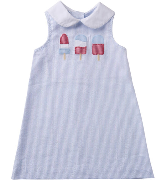 Popsicle Seersucker Dress