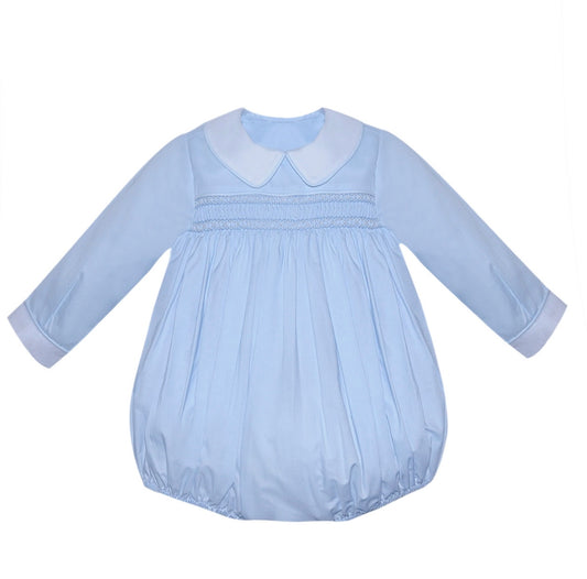 Ellis Blue Boy Bubble Long Sleeve