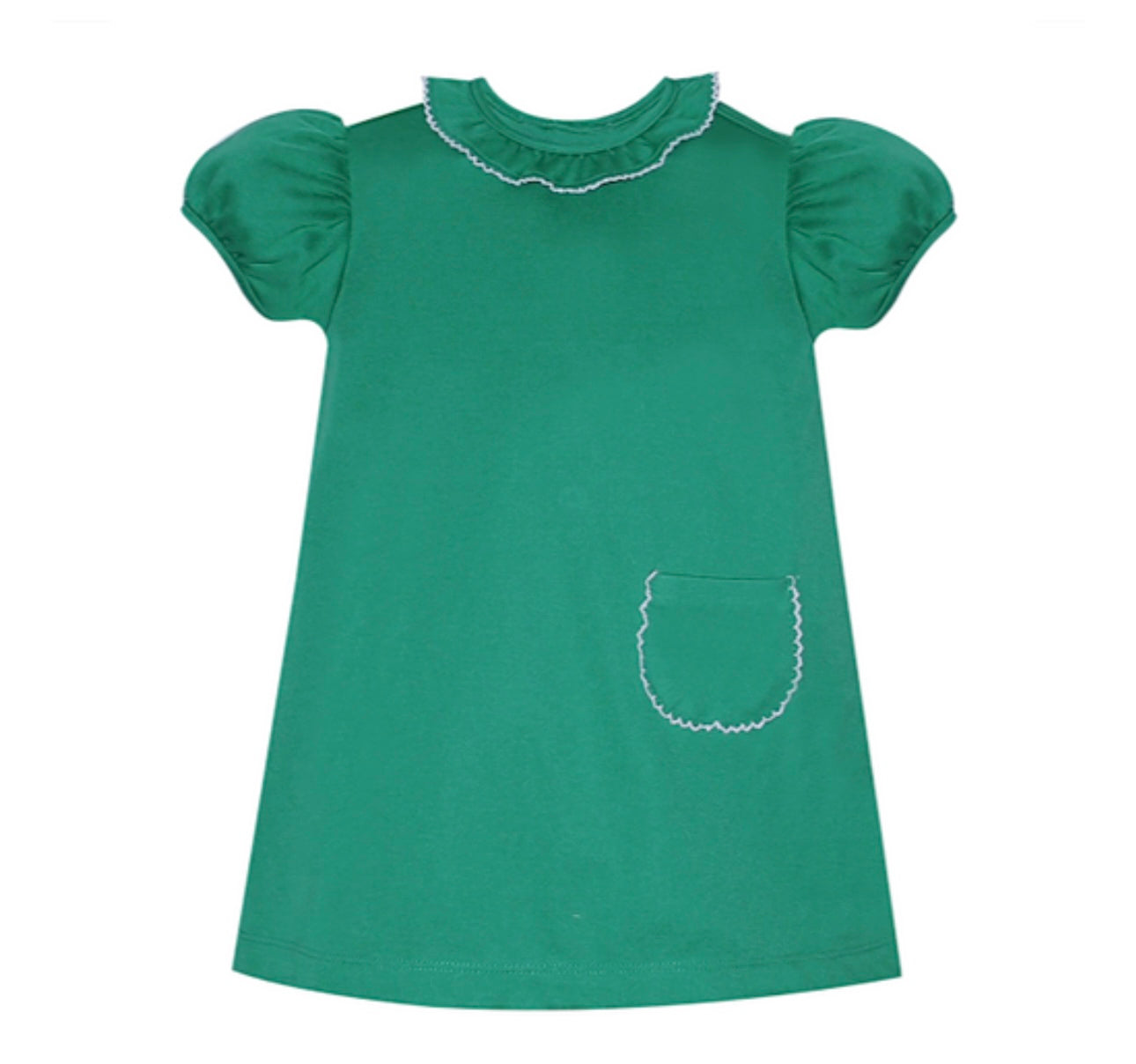 Gemma Dress Green Knit