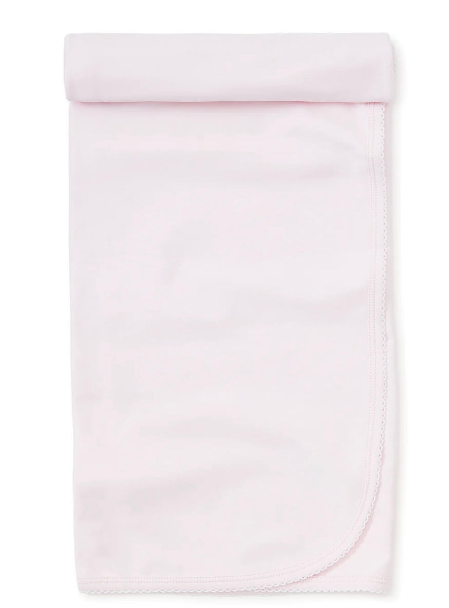 Kissy Kissy Basic White/Pink Blanket