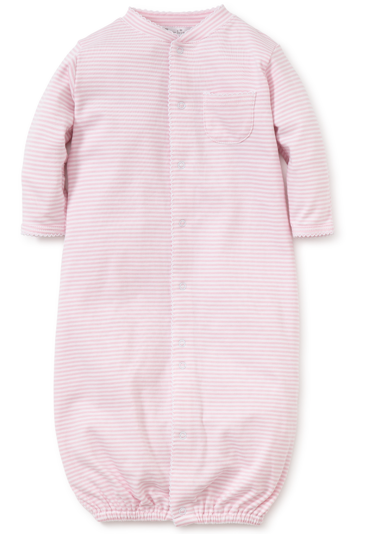 Simple Stripes PInk Converter Gown- Kissy Kissy