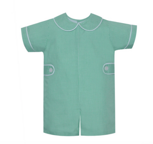 Williams Romper Kelly Green