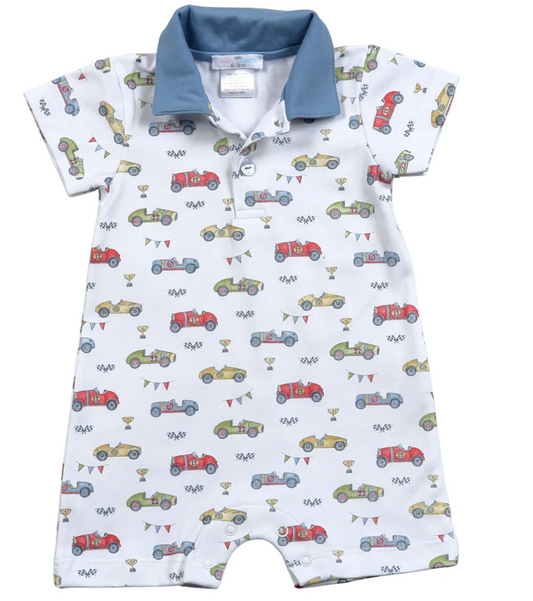 Racing Cars Pima Romper
