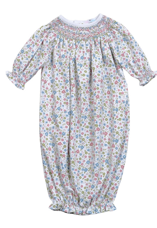 Darlene Pima Hand Smocked Bishop Gown