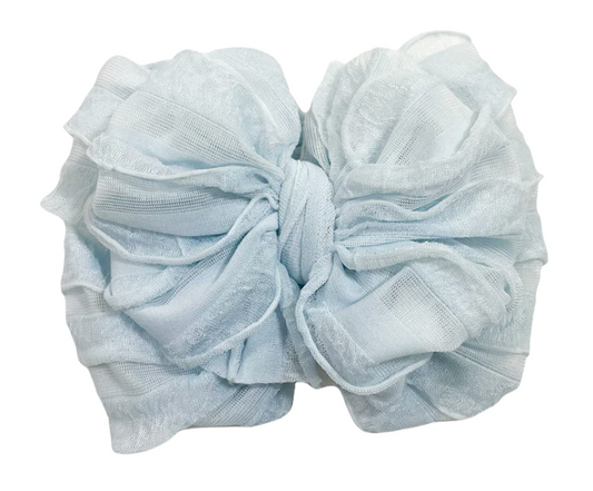 Ruffled Headband- Rockin Royalty