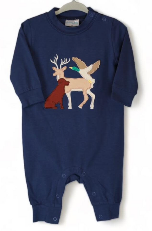 Hunting Pal Boy Romper