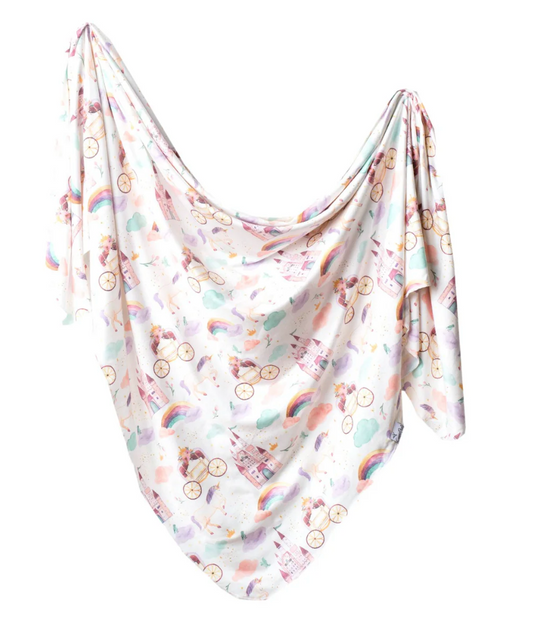 Copper Pearl Enchanted Swaddle Blanket