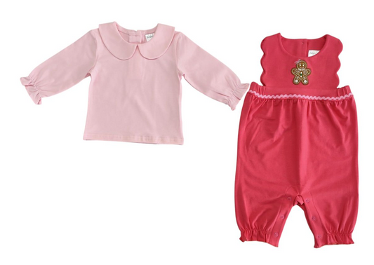 Gingerbread Romper