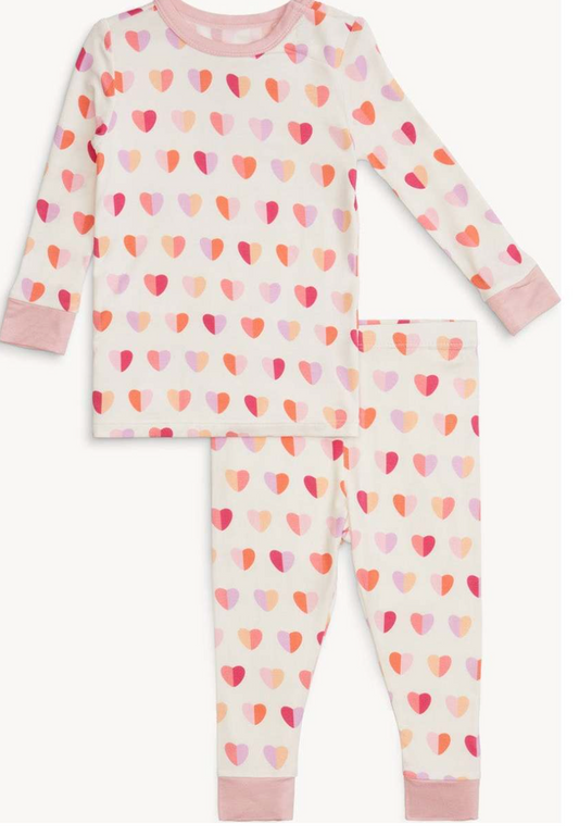Pink XOXO Magnetic Me Modal L/S Pajama Set