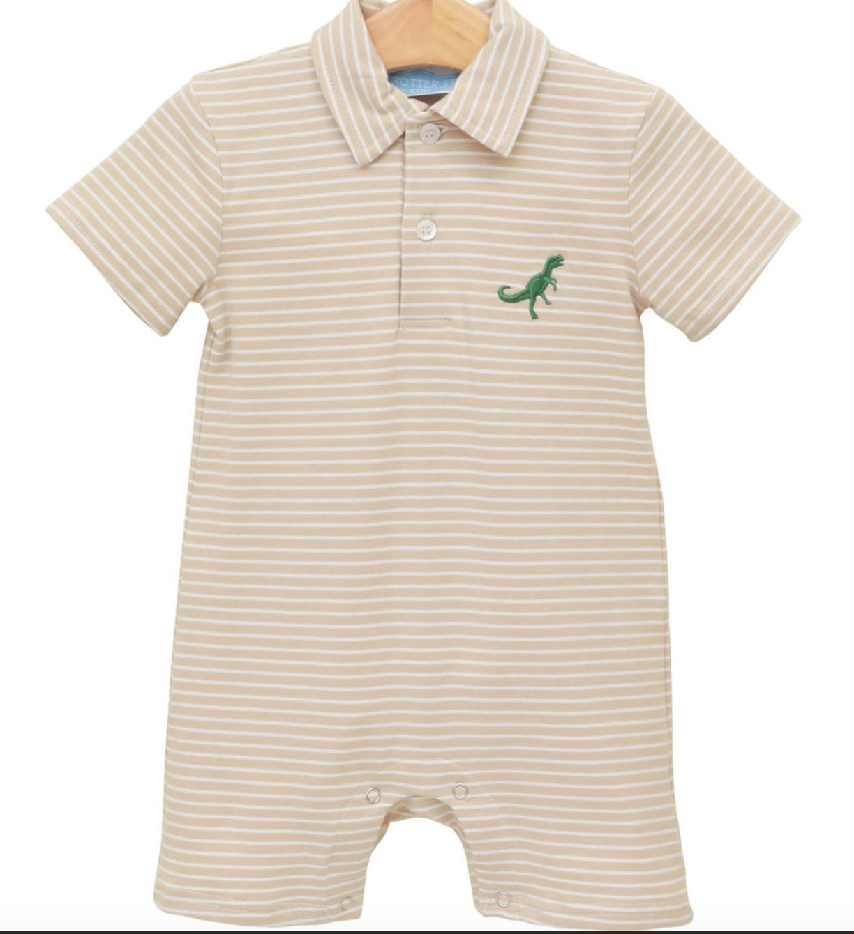 Dino Mite Polo Romper