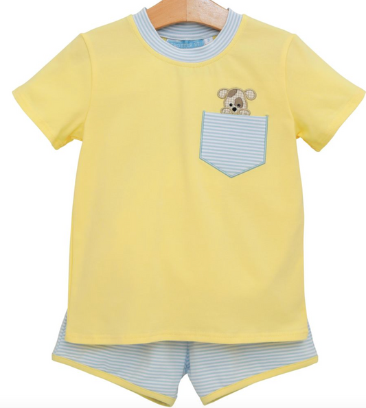 Puppy Paws Short Set