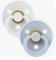 Bibs Colour White/Baby Blue 2 pack