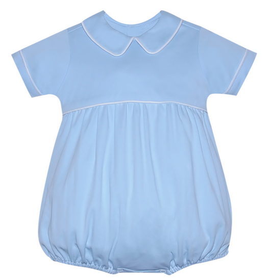 Tate Boy Bubble- Blue Knit
