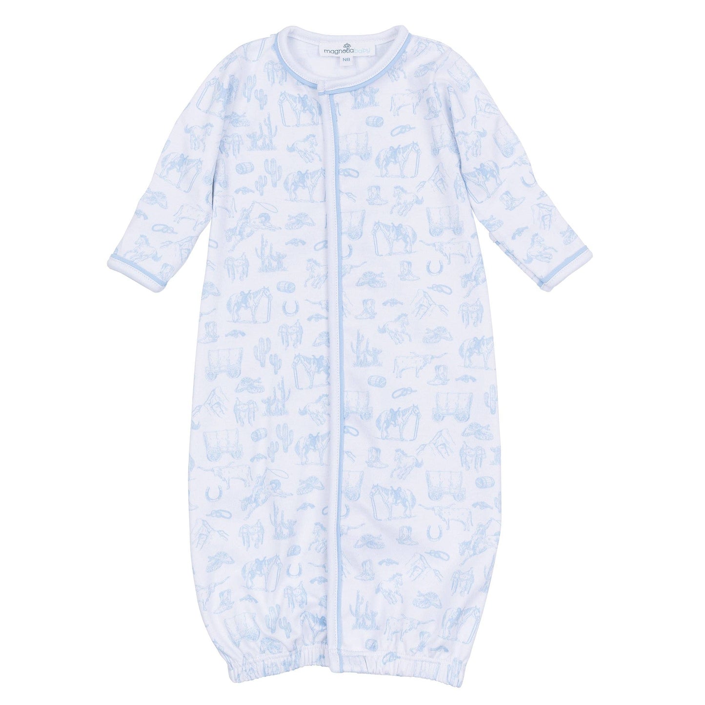 Wild West Toile Converter - Light Blue