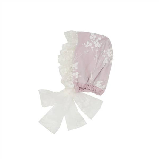 Haute Baby Lilac Mist Baby Bonnet