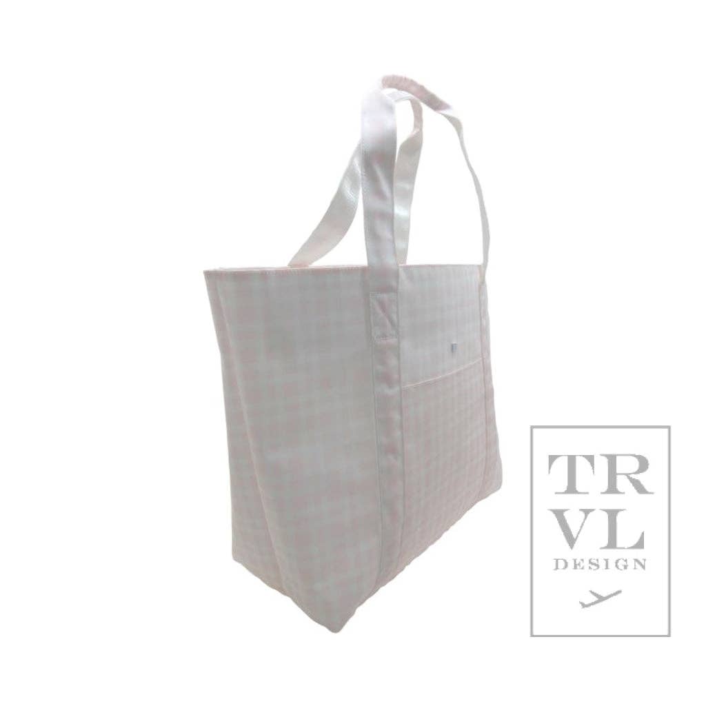 Jumbo Tote - X-large Tote Pimlico Plaid Pink