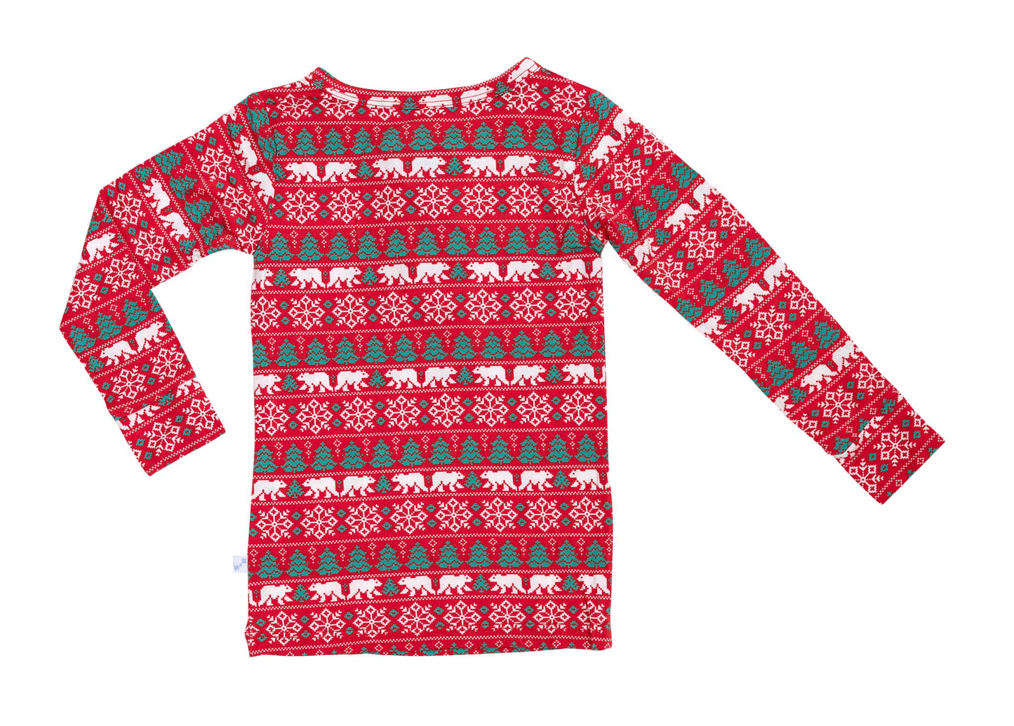 Beary Christmas Long Sleeve Henley Pajamas