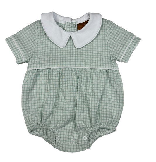 Asher Bubble--Sage Gingham