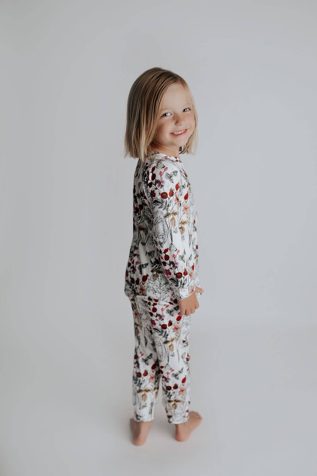 Floral Jammies Kids Pjs