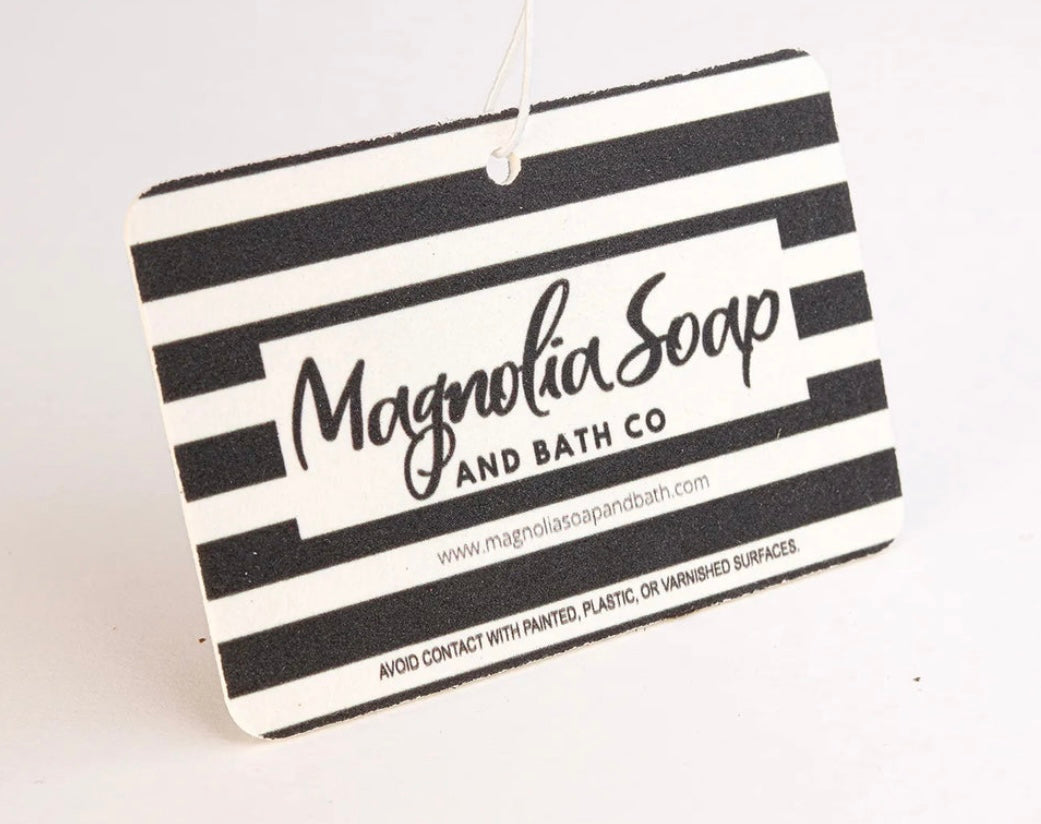 Car Freshie- Magnolia Soap Company