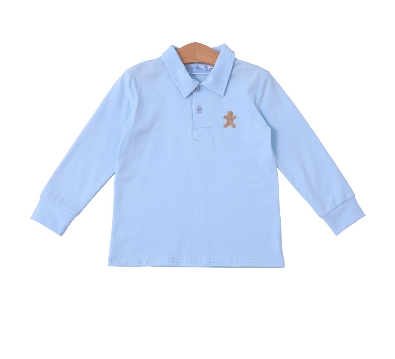 Gingerbread Embroidery Polo