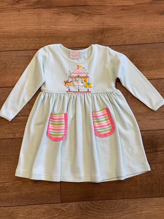 Merry Go Round Dress- Squiggles by Charlie