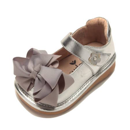 Ready Set Bow Mary Jane - Girls Toddler Squeaky Shoes