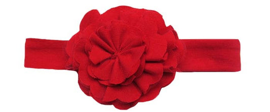 LAYETTE BASIC-True Red Lily Pad Headband