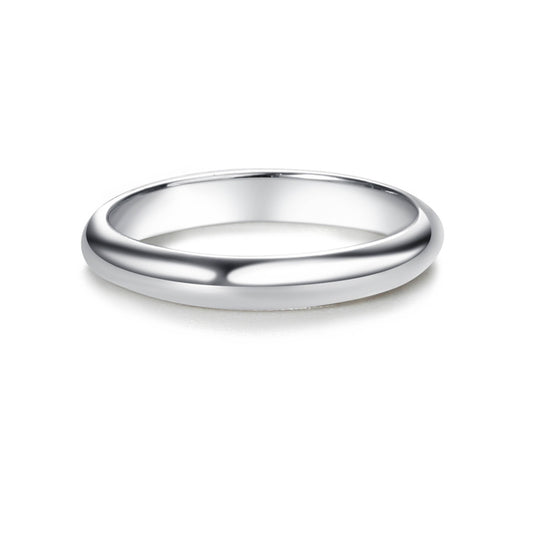 Sterling Silver Baby Ring - 2mm Silver Band for Baby & Kids: 0