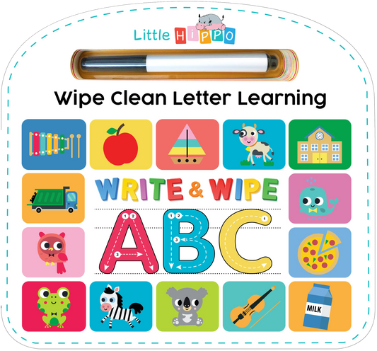 Write & Wipe ABC - Illustrated