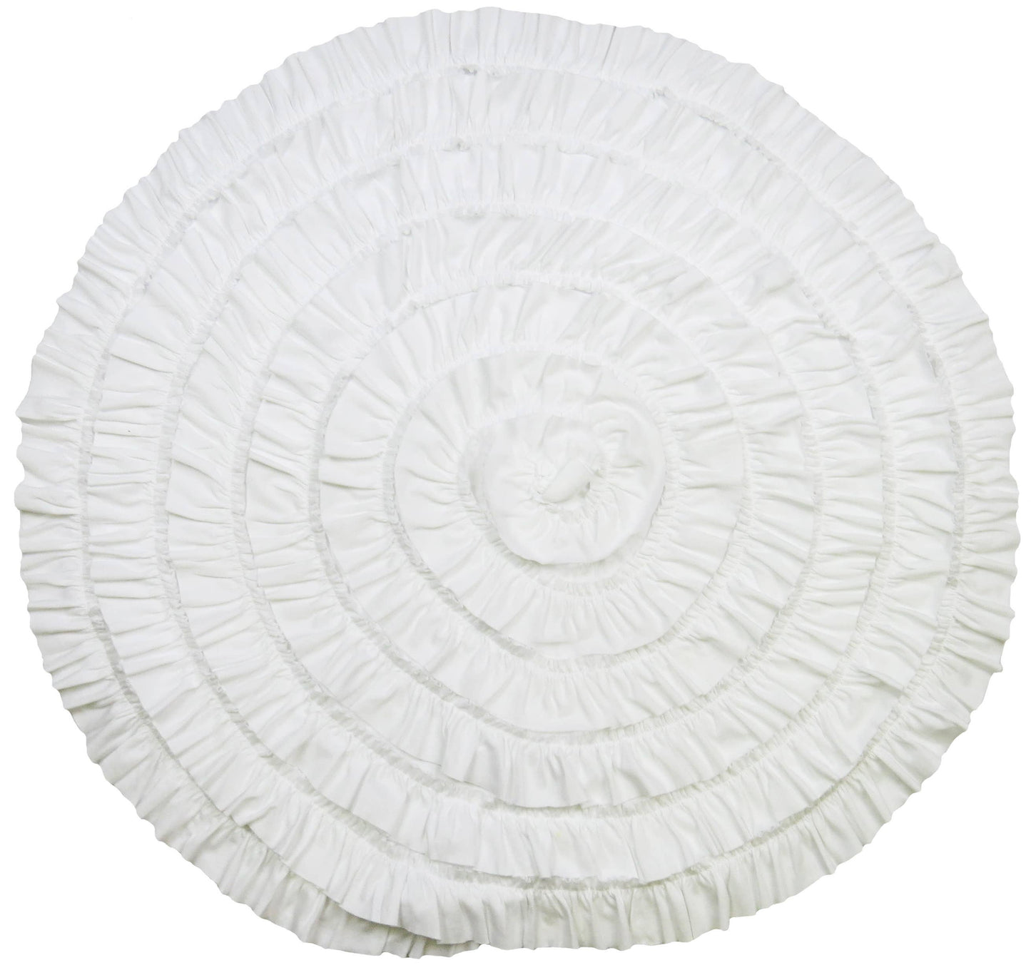 Rose Wrap Blanket- White